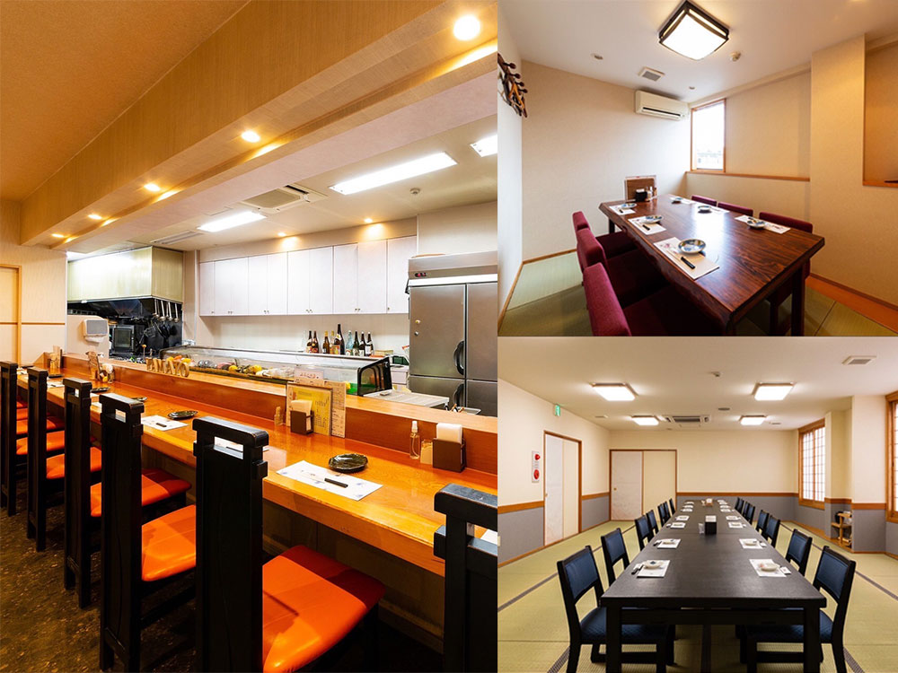 用途に合わせた完全個室を4部屋